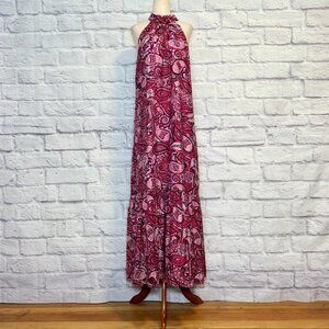 Cynthia Steffe Paisley Halter Maxi Dress